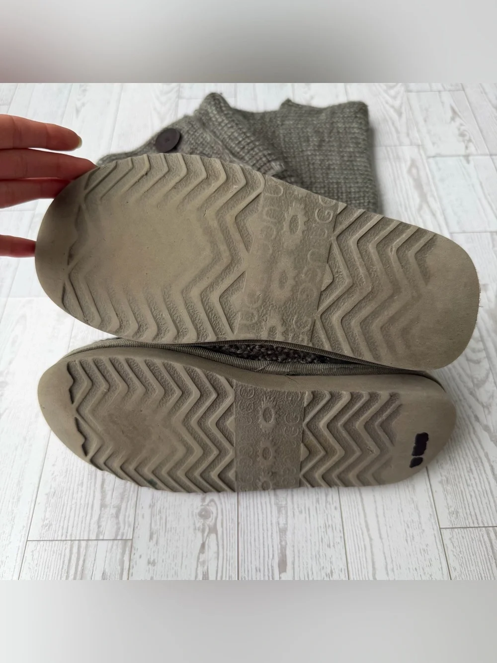 UGG Australia, Ugg, Lattice Cardy Knit Boots, Gray‎ Boots | Women’s 8